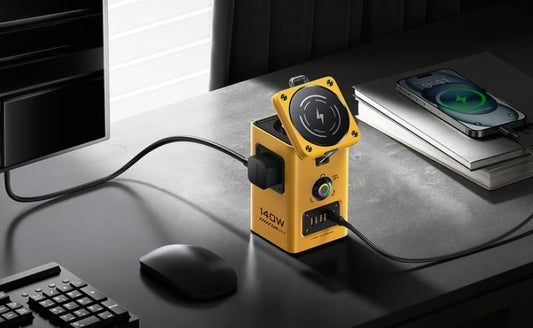 PISEN 140W Mega Charging Hub:New Omni Desktop Charge Style