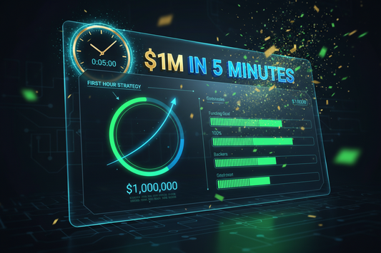 1 Mio. $ in 5 Minuten: Die Crowdfunding-Wunder 2026 und die Strategie der 'ersten Stunde'