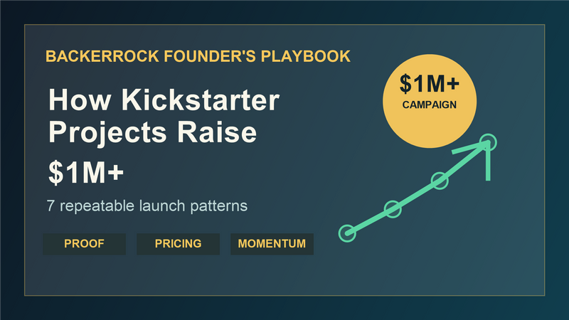 Kickstarter 项目如何筹集 100 万美元以上