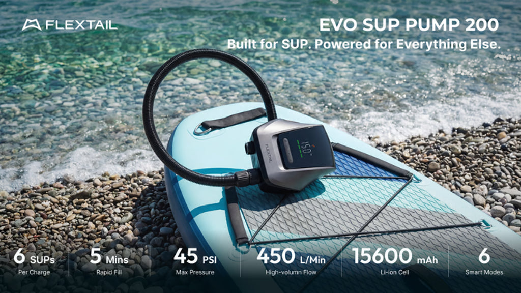 Evo Sup Pump 200: Built for SUP. Powered for Everything Else