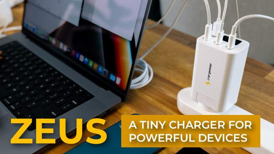 Zeus 270W GaN USB-C charger official Kickstarter project image
