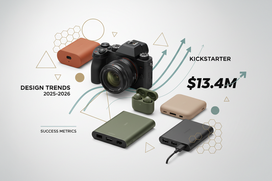 13,4 M$ en Campagne : Rapport de Tendance Design Kickstarter 2025-2026