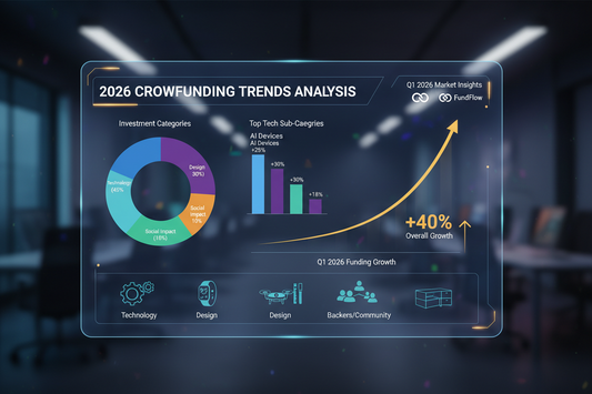 2026 众筹趋势分析：本季度科技与设计类支持者在投什么？