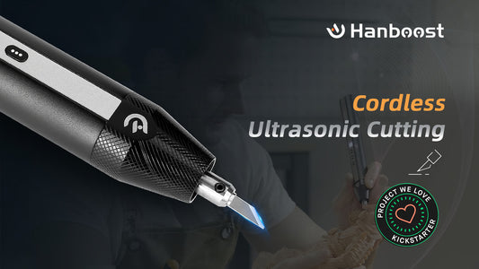 Hanboost C1 True Wireless Ultrasonic Cutter for DIY Maker