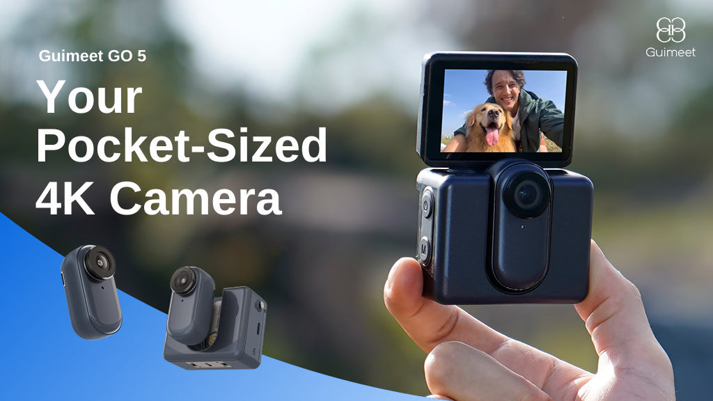 Guimeet Go 5 | Your Pocket-Sized 4K Camera