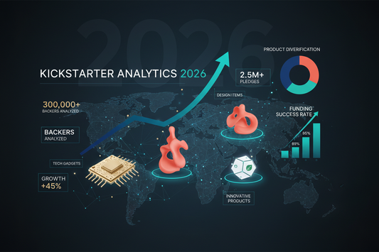 【30万人超の分析】2026年Kickstarterトレンド予測：今バッカーが投資しているもの
