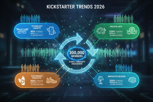 300k Mitglieder: Kickstarter-Trends 2026 und was Unterstützer finanzieren