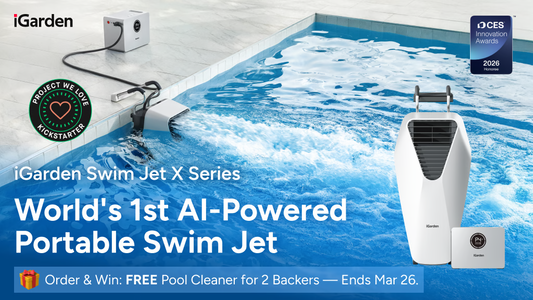 iGarden X-Series: World’s 1st AI-Powered Portable Swim Jet