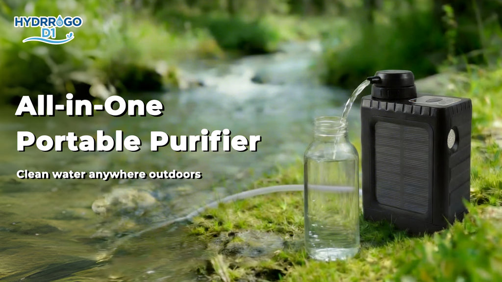 HydrroGo D1: Portable Water Purifier for Outdoor Adventures