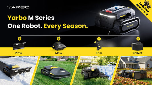 Yarbo M: The Ultimate All-Season Modular Yard Robot