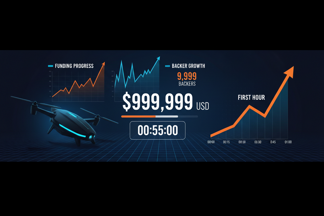 【開始5分で100万ドル】2026年最速のKickstarterプロジェクトに学ぶ「最初の1時間」必勝法