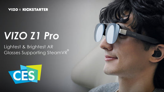 VIZO Z1 Pro - Lightest &amp; Brightest AR Glasses For SteamVR