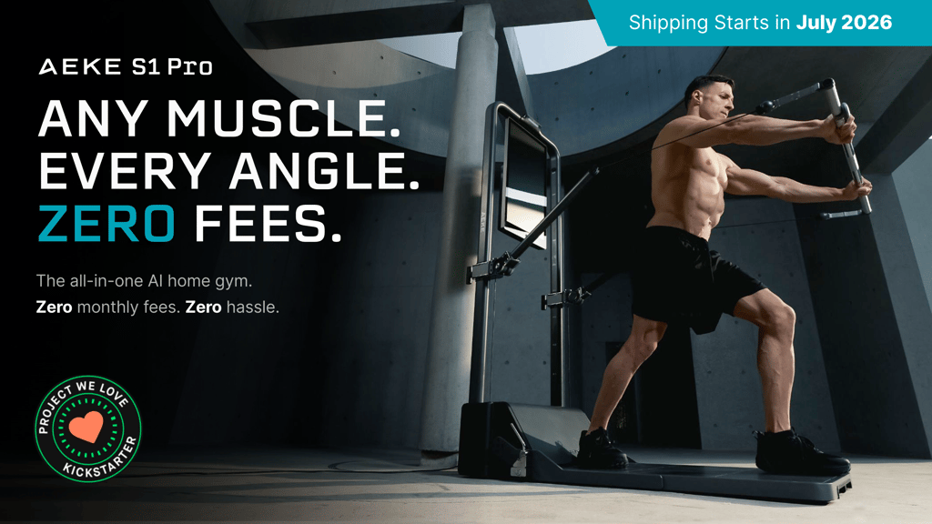 AEKE S1 Pro: Solving the Home Fitness Crisis with AI and Compact Engineering