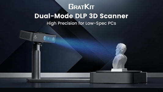 Dual-Mode DLP 3D Scanner | High Precision for Every Desktop