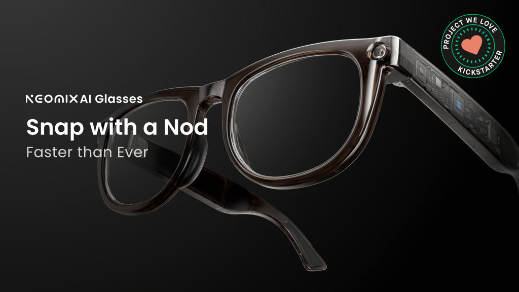 Neomix AI Glasses: Fastest Capture with World's Largest CMOS