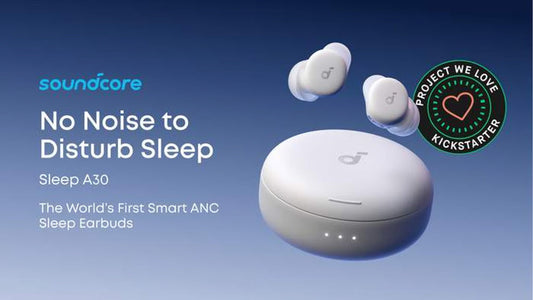 soundcore Sleep A30: The First Smart ANC Sleep Earbuds