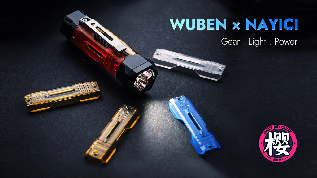 WUBEN E8 — Playful Modular EDC FlashLight