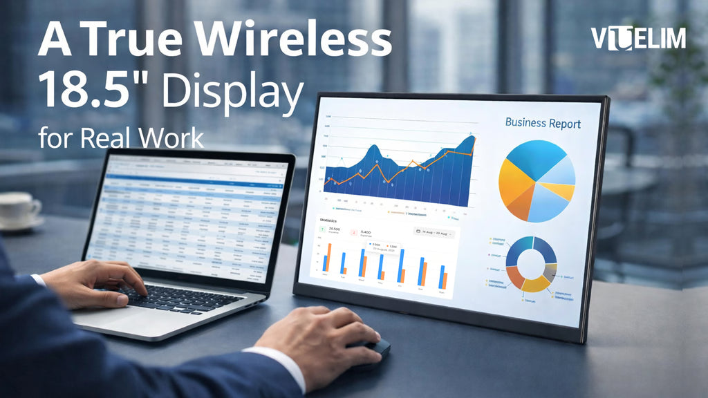Vuelim | A True Wireless 18.5" Display for Real Work