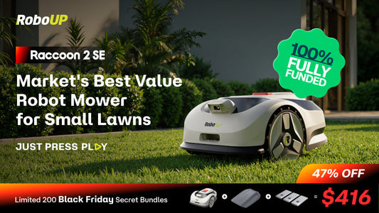 🏡 Free Up Your Weekends! The Raccoon 2 SE Robot Mower Makes Automated Yard Care Affordable and Easy