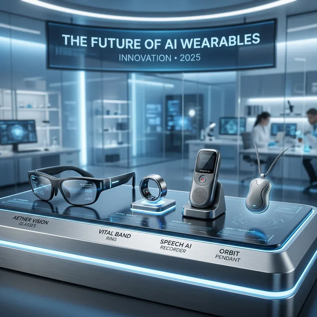 2025年に支援すべきAIウェアラブルデバイス10選：スマートグラスからヘルスケアリングまで