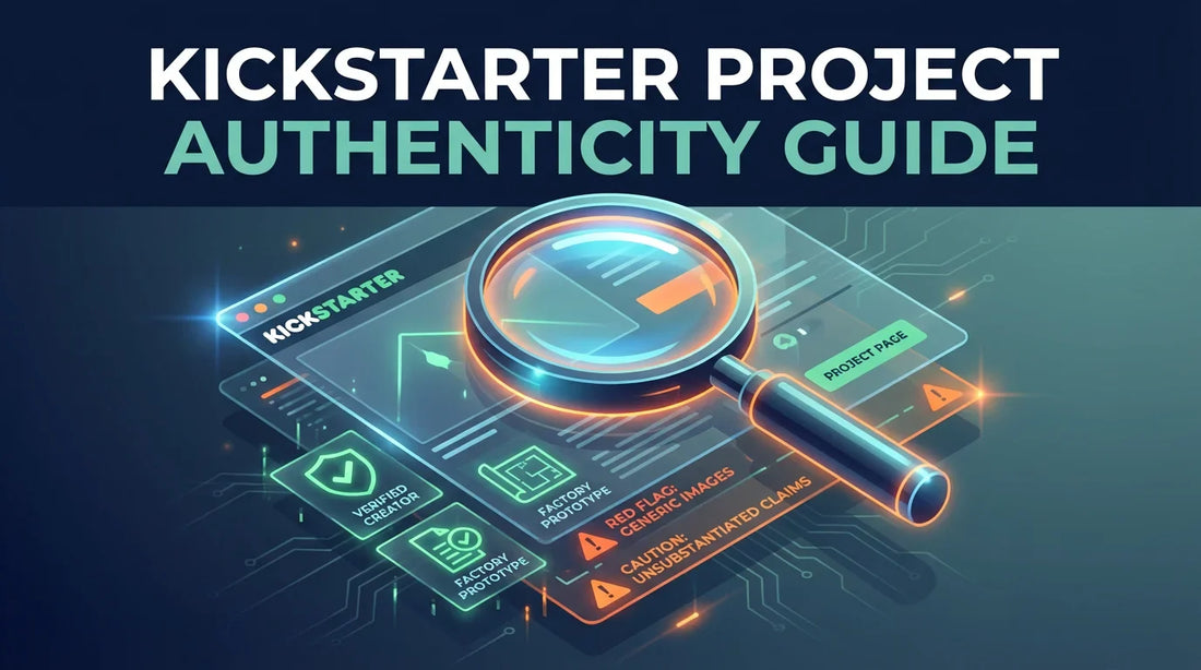 Vollständiger Leitfaden zur Überprüfung der Authentizität von Kickstarter-Projekten: 15 Signale, auf die Sie achten müssen