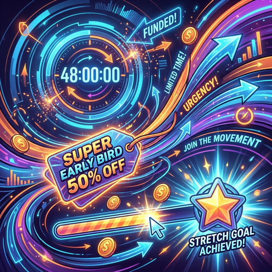 Psychologie des contributeurs : comment utiliser les tarifs Early Bird et les Stretch Goals pour enflammer les premières 48 heures