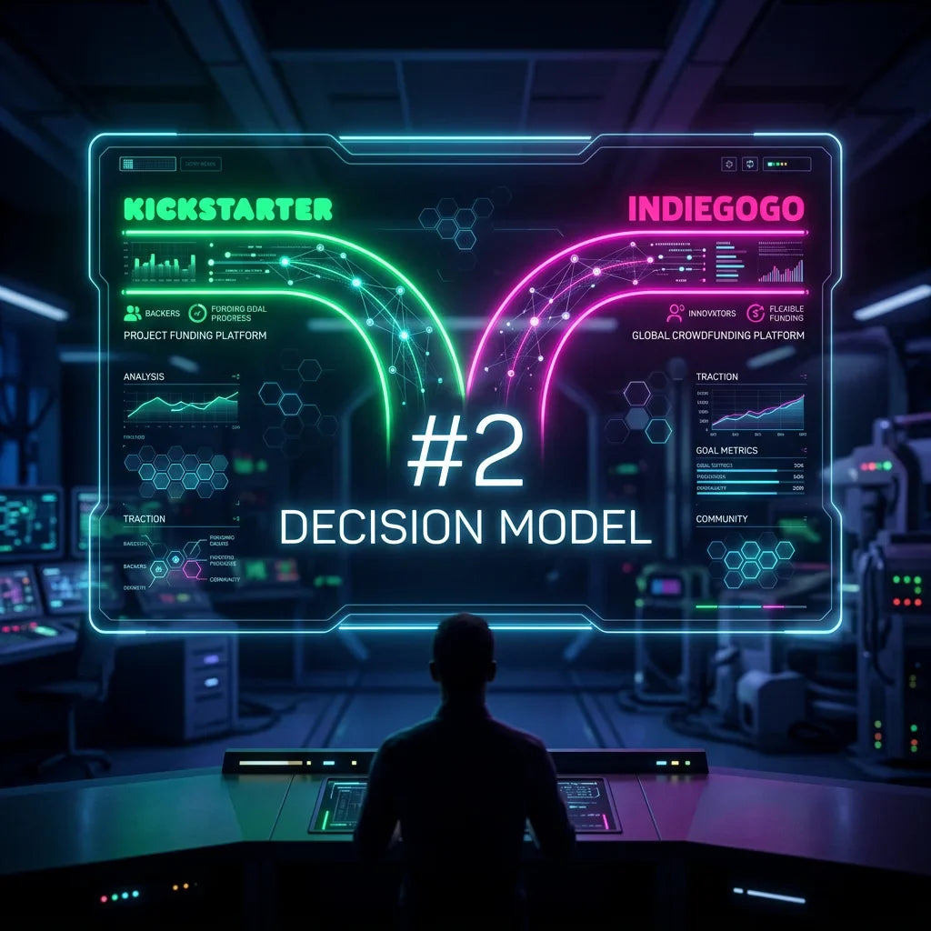 Kickstarter vs. Indiegogo Global Crowdfunding Playbook #2: The 2026 Strategic Decision Model