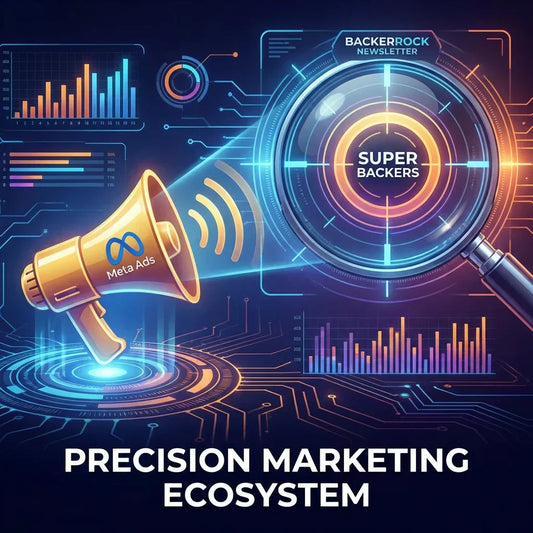 트래픽의 비밀: Meta 광고와 BackerRock 뉴스레터의 연계 전략
