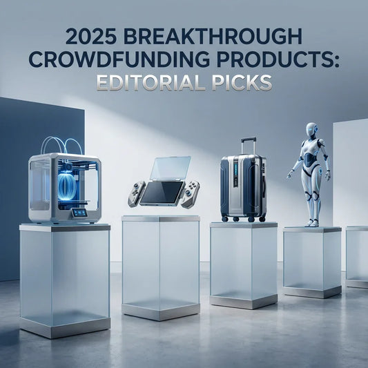 2025 BackerRock 연간 선정: 가장 획기적인 크라우드펀딩 제품 10선