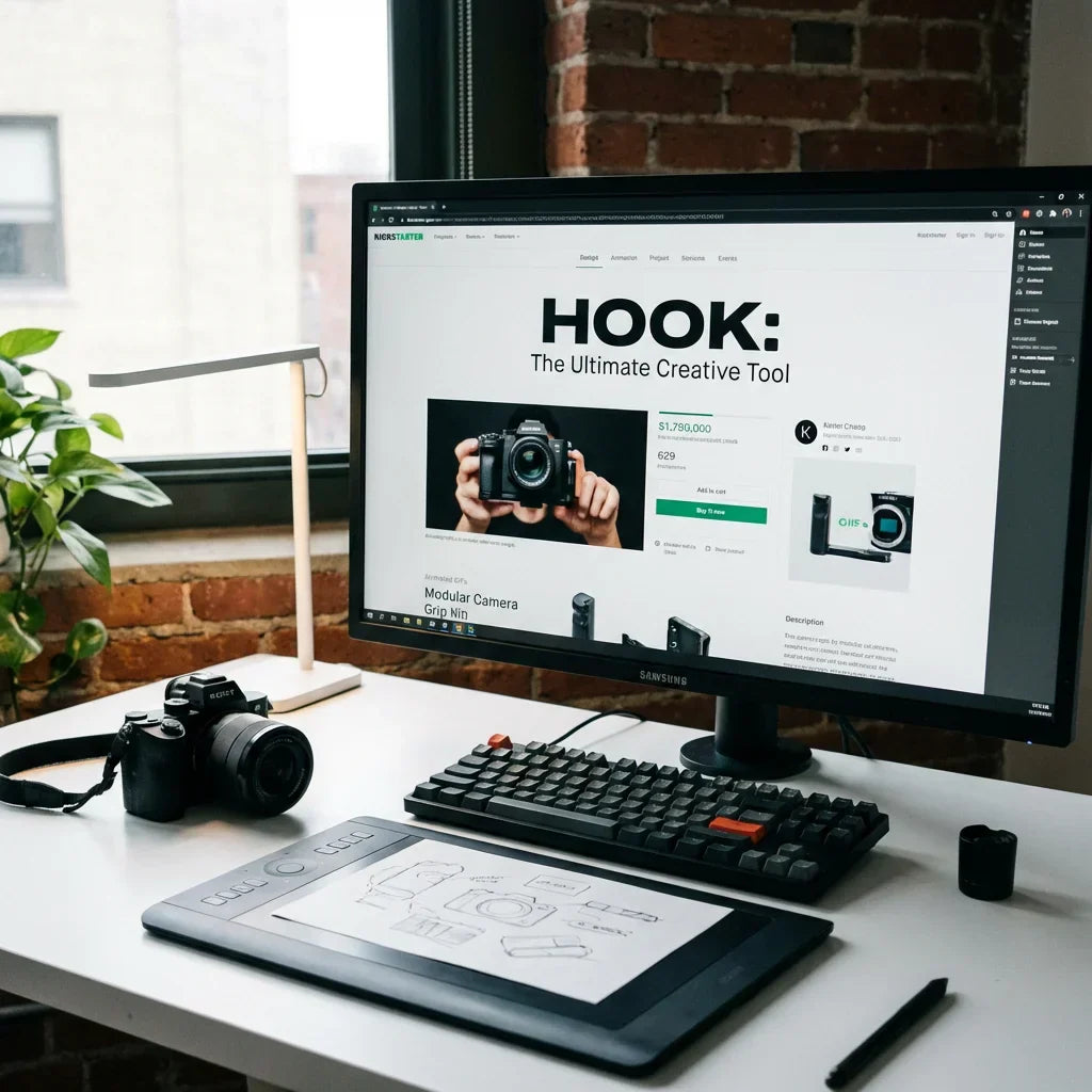 Visuals are Conversion: The 'Hook' Logic and Trust Signals of Crowdfunding Page Design