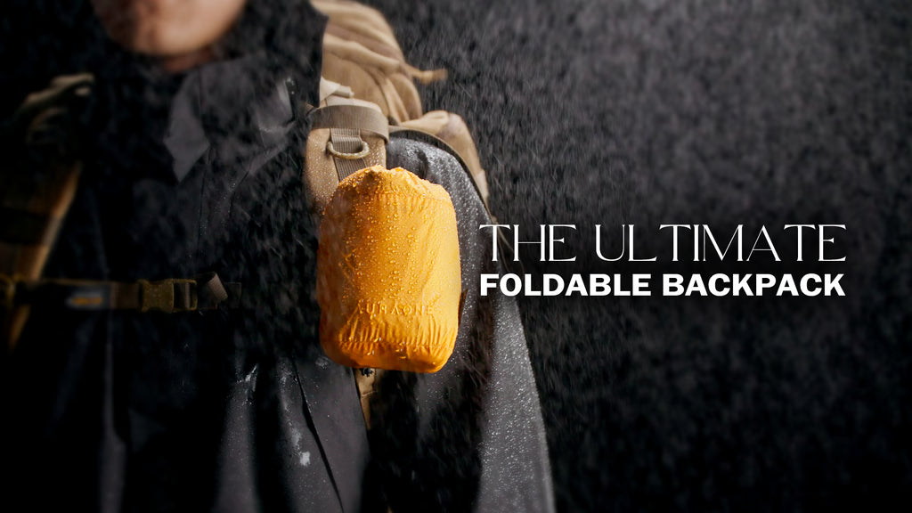 AURA ONE 2.0: The Comfortable Foldable Backpack That Finally Dumps the Sack Design