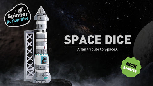 The Space Dice Rocket: A Precision-Cast Interstellar Experience for Tabletop Gaming