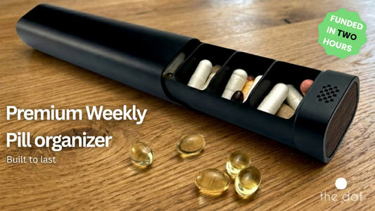 The Dot | A Design-Driven Weekly Pill Organizer