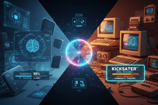 2026 Q1 Kickstarter 테크 Top 10: AI·레트로 프로젝트