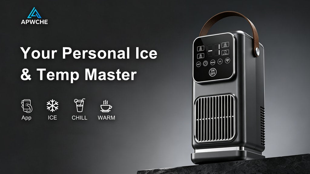 APWCHE Pro Review: A Compact Ice Maker, Drink Chiller, and Warmer in One