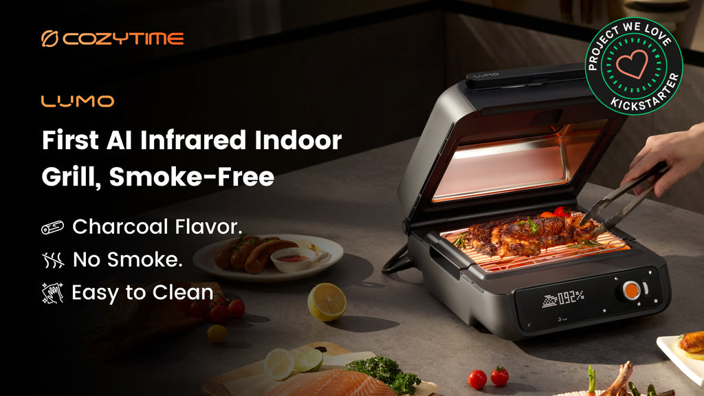 How CozyTime LUMO’s AI-Infrared Tech Delivers Smoke-Free Grilling