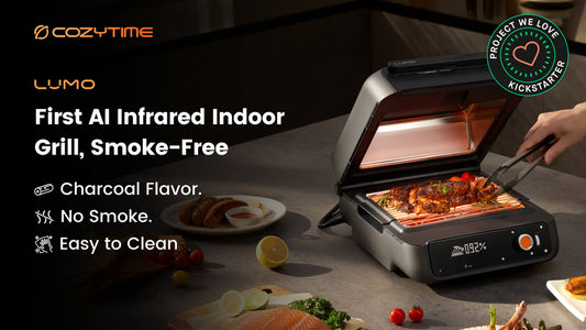 How CozyTime LUMO’s AI-Infrared Tech Delivers Smoke-Free Grilling