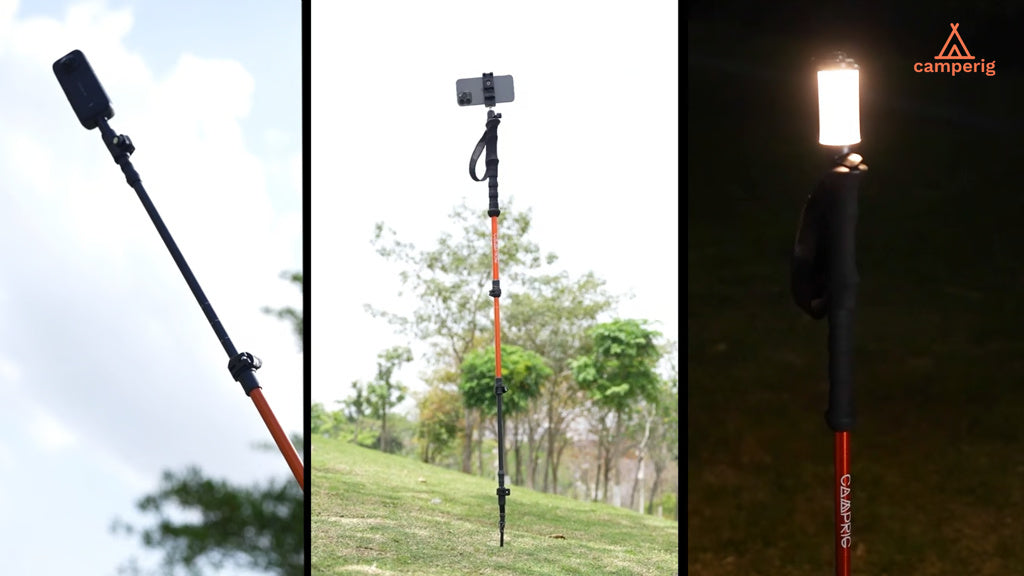 Selfie Trekking Pole: The World's First 3-in-1 Trekking Pole