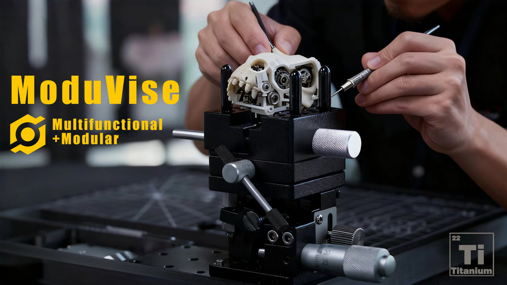 ModuVise ：World's first modular mini vise system