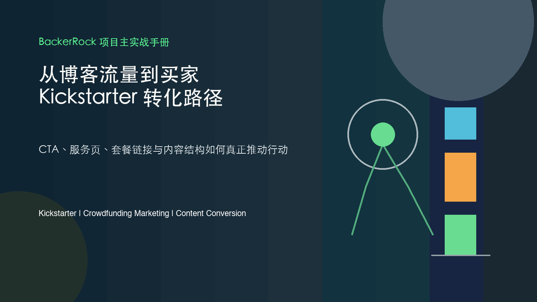 从博客流量到买家 Kickstarter 转化路径 - BackerRock 项目主实战手册封面
