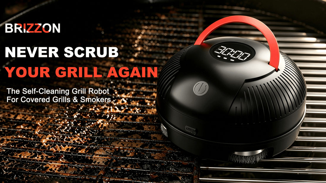 BRIZZON Grill Cleaning Robot: A Hands-Off Approach to Dirty Grates
