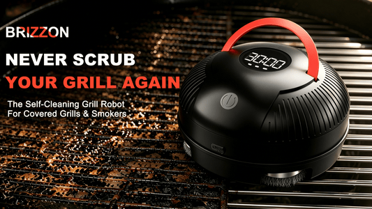 BRIZZON Grill Cleaning Robot: A Hands-Off Approach to Dirty Grates