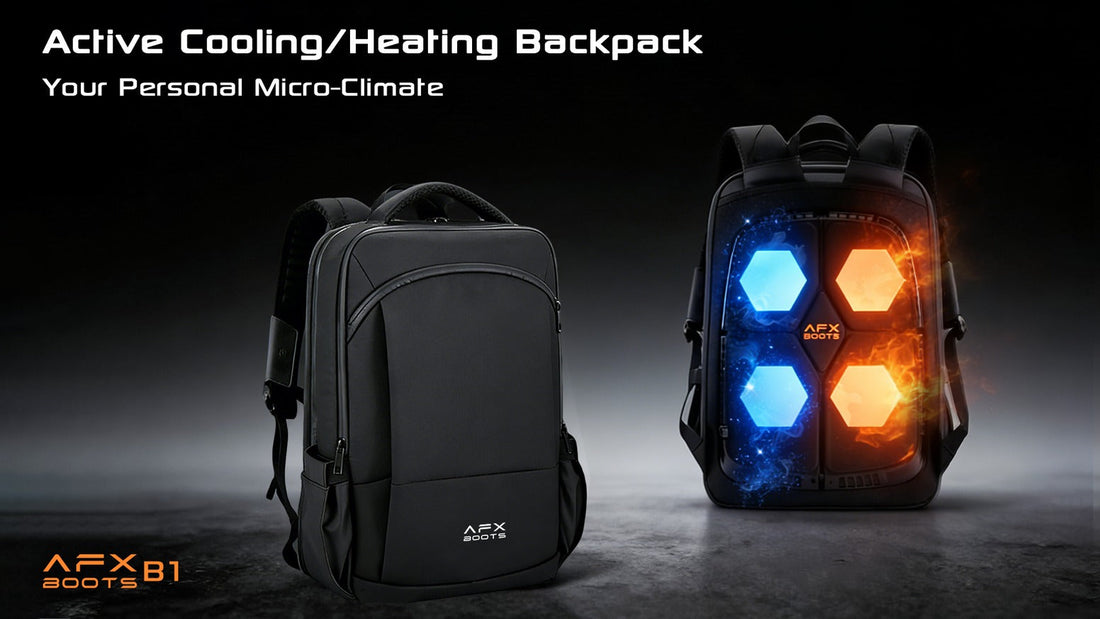 AFX BOOTS B1: Instant Cooling & Heating for the Modern Commuter