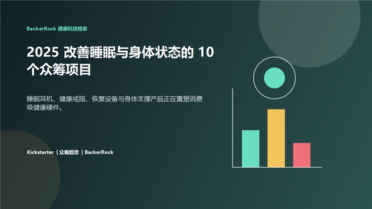 2025 健康科技众筹年度榜封面图