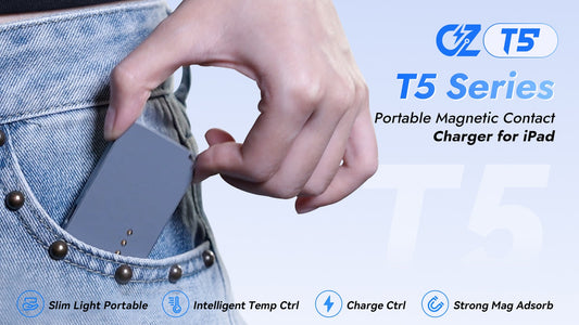 COWZRY T5: Can Magnetic Contact Charging Protect Your iPad Port?