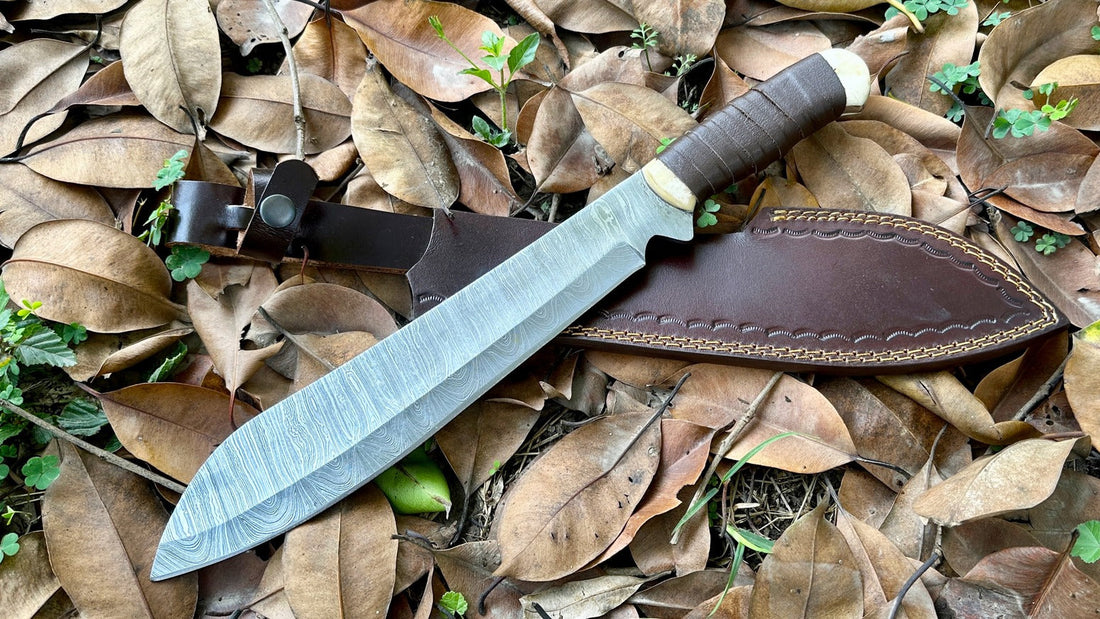 Mont: The Authentic Handcrafted Damascus Steel Machete