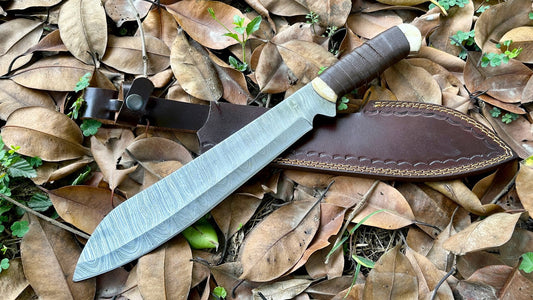 Mont: The Authentic Handcrafted Damascus Steel Machete