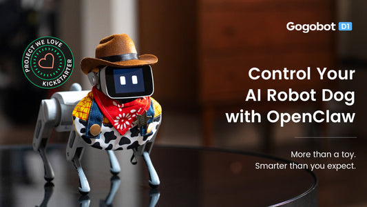 Gogobot D1: AI Robot Dog For Real Conversation