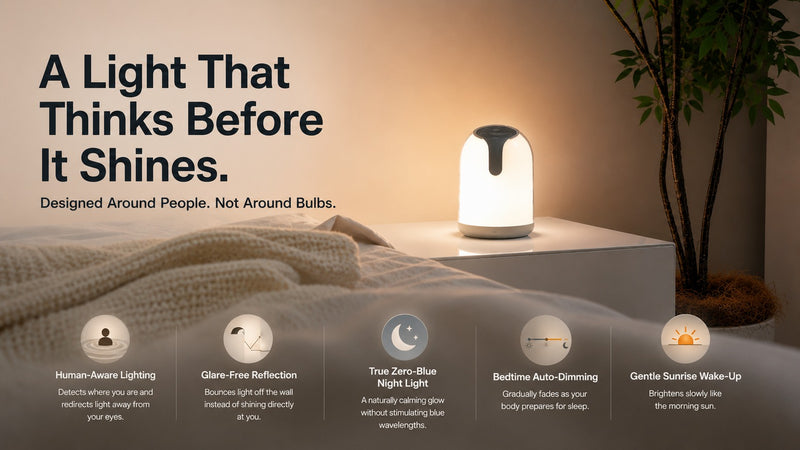 Elunvia Smart Lamp: Radar-Guided Backlighting and the Sleep-Mode Details That Matter