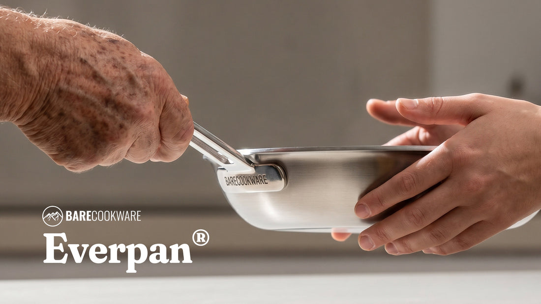 EverPan titanium frying pan Kickstarter video cover